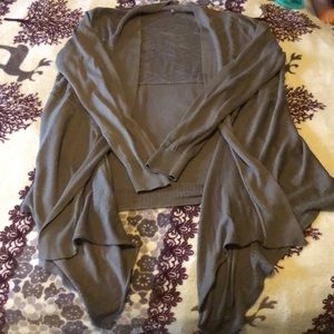 Olive green cardigan